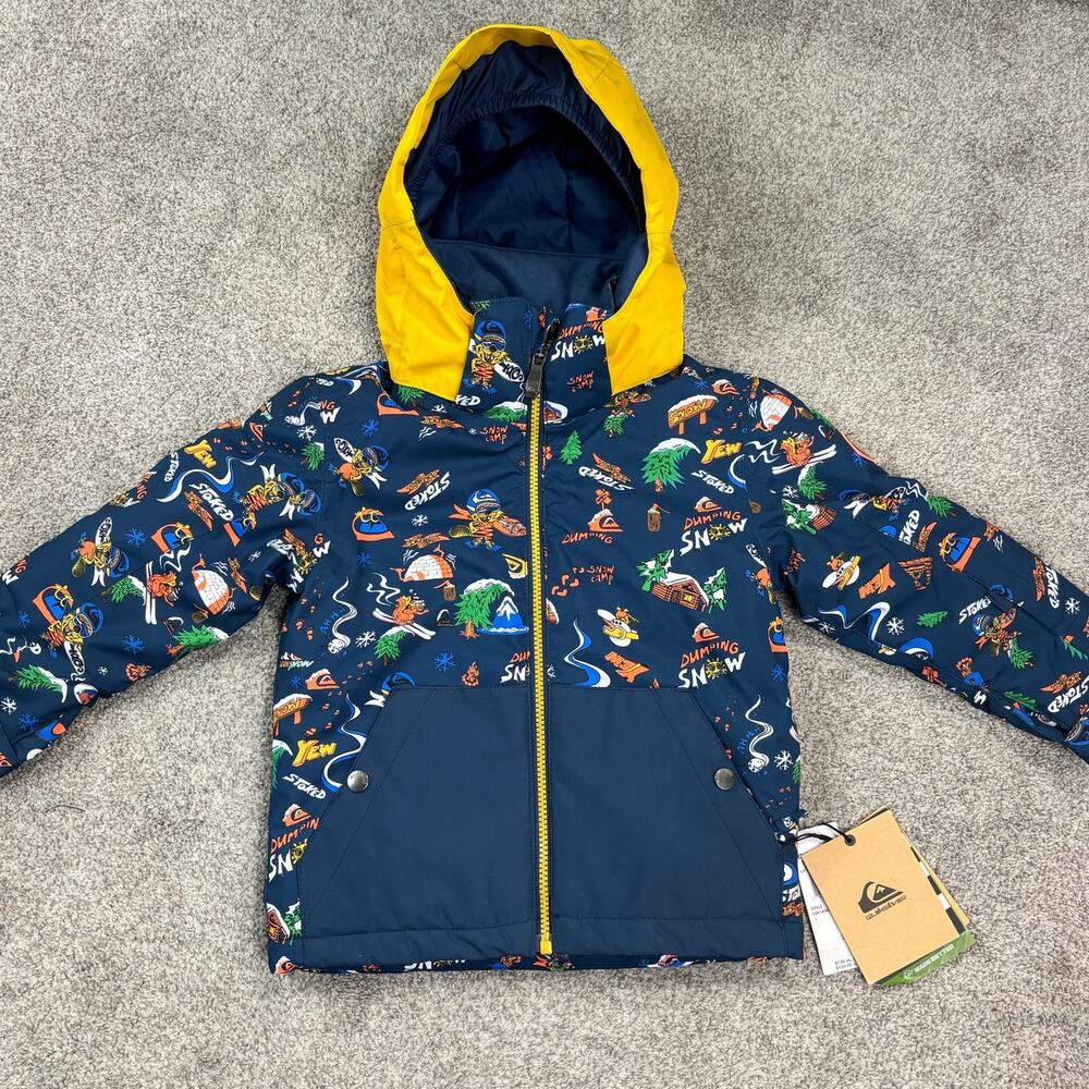 New Quicksilver Little Mission Boys winter coat size 3